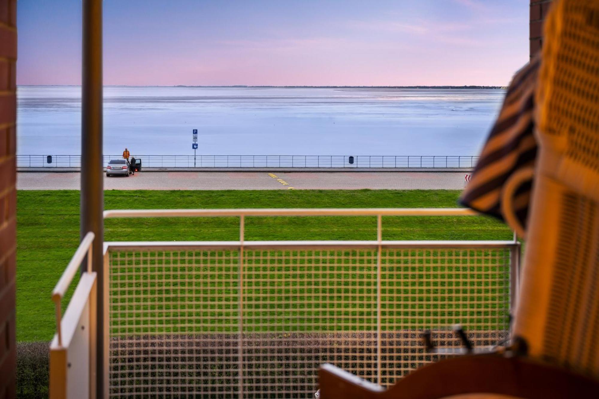 Strand-Apartment, Strandkorb, Meeresrauschen, Parkplatz Wilhelmshaven Eksteriør bilde