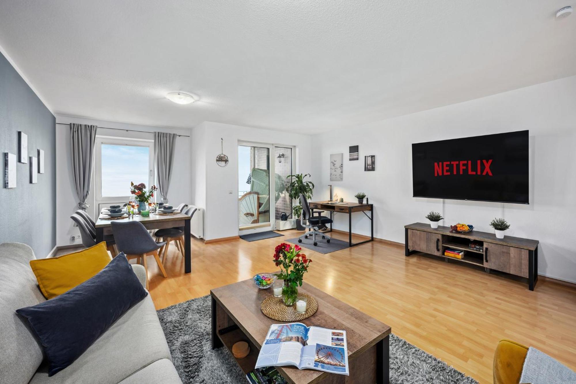 Strand-Apartment, Strandkorb, Meeresrauschen, Parkplatz Wilhelmshaven Eksteriør bilde