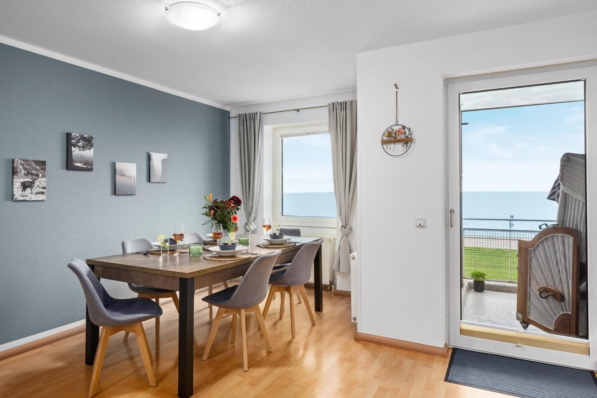 Strand-Apartment, Strandkorb, Meeresrauschen, Parkplatz Wilhelmshaven Eksteriør bilde