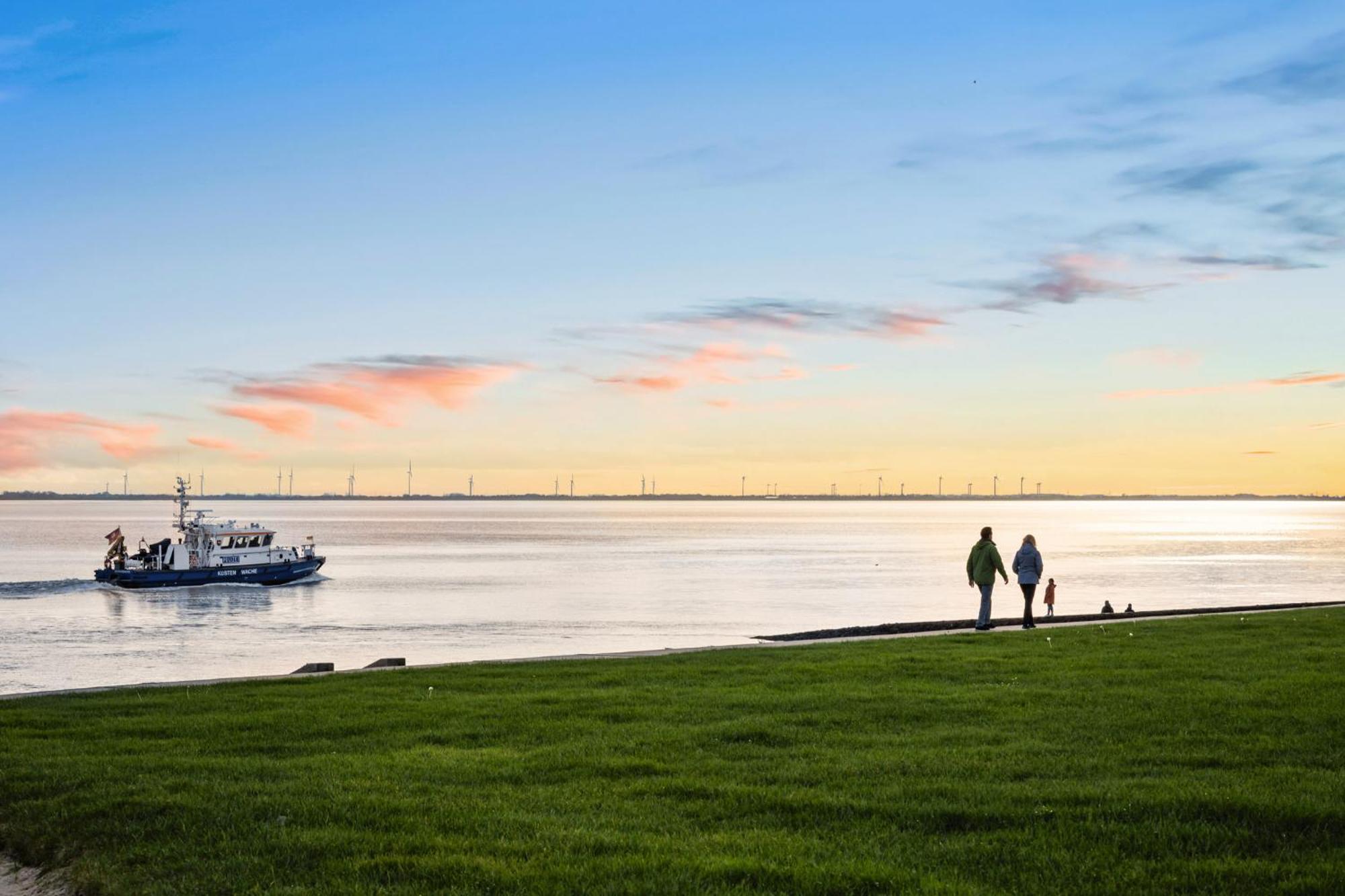 Strand-Apartment, Strandkorb, Meeresrauschen, Parkplatz Wilhelmshaven Eksteriør bilde